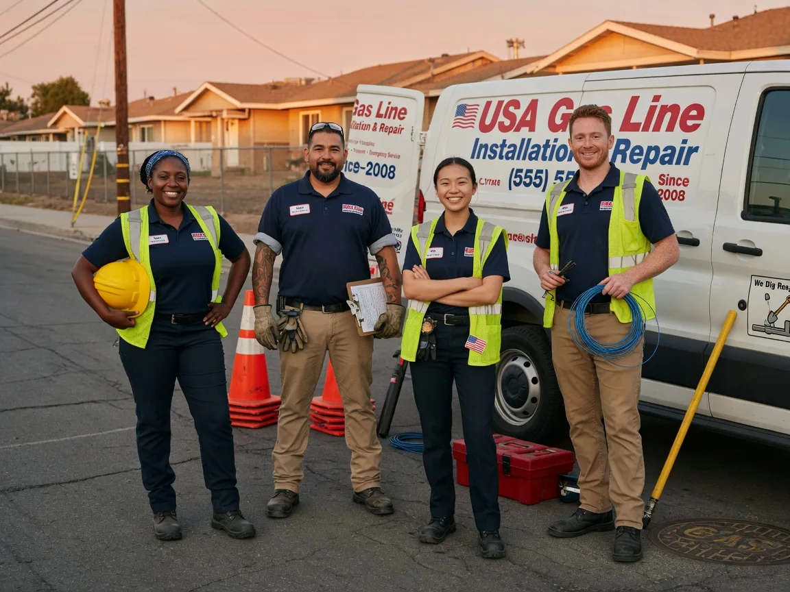 Gas Line Installation company in New Market, IN